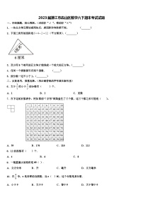 2023届湛江市霞山区数学六下期末考试试题含解析