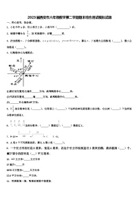 2023届西安市六年级数学第二学期期末综合测试模拟试题含解析