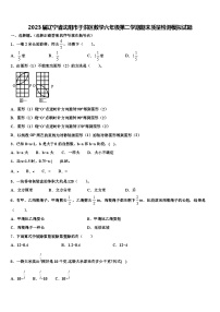 2023届辽宁省沈阳市于洪区数学六年级第二学期期末质量检测模拟试题含解析