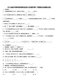 2023届金平苗族瑶族傣族自治县六年级数学第二学期期末监测模拟试题含解析