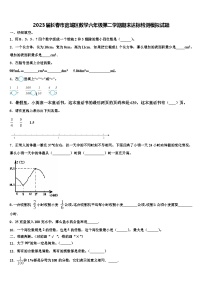 2023届长春市宽城区数学六年级第二学期期末达标检测模拟试题含解析