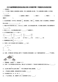 2023届阿坝藏族羌族自治州金川县六年级数学第二学期期末达标测试试题含解析