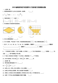 2023届鸡西市城子河区数学六下期末复习检测模拟试题含解析