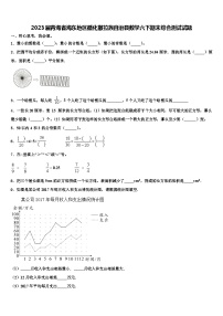 2023届青海省海东地区循化撒拉族自治县数学六下期末综合测试试题含解析