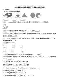 2023届长治市武乡县数学六下期末达标测试试题含解析