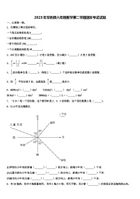 2023年华池县六年级数学第二学期期末考试试题含解析