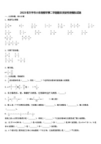 2023年兴平市六年级数学第二学期期末质量检测模拟试题含解析