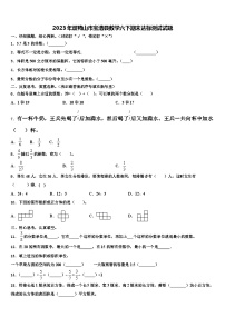 2023年双鸭山市宝清县数学六下期末达标测试试题含解析