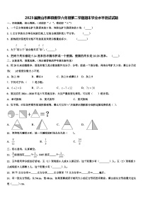 2023届黄山市黟县数学六年级第二学期期末学业水平测试试题含解析