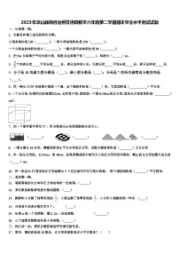 2023年凉山彝族自治州甘洛县数学六年级第二学期期末学业水平测试试题含解析