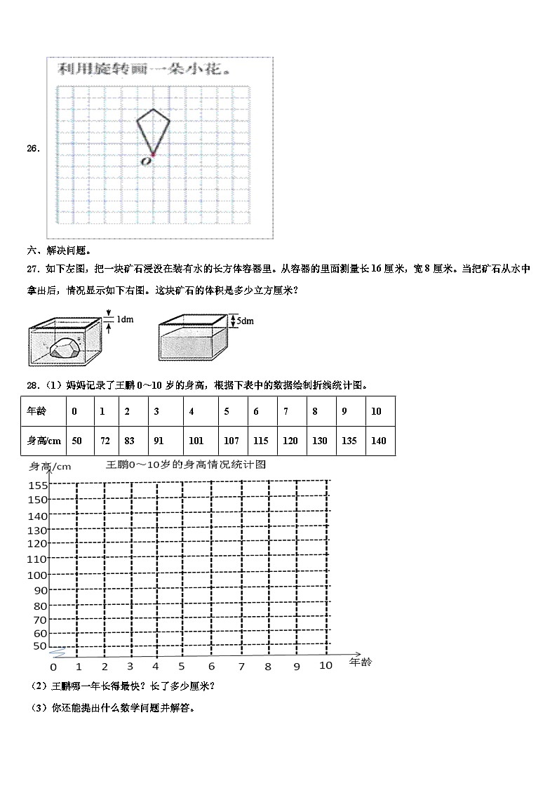 2023年常州市钟楼区数学六下期末复习检测模拟试题含解析03