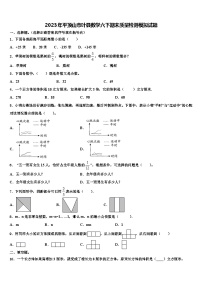 2023年平顶山市叶县数学六下期末质量检测模拟试题含解析