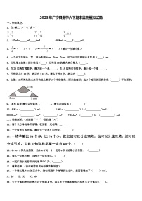 2023年广宁县数学六下期末监测模拟试题含解析