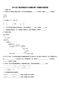 2023年广西壮族贵港市六年级数学第二学期期末经典试题含解析