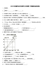 2023年成都市金牛区数学六年级第二学期期末监测试题含解析