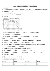 2023年廊坊市永清县数学六下期末预测试题含解析