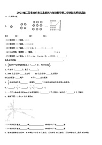 2023年江苏省南京市江北新区六年级数学第二学期期末检测试题含解析