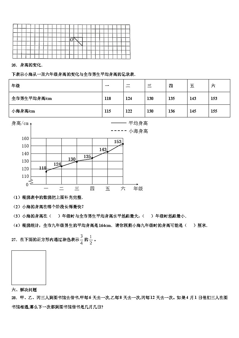 2023年永嘉县数学六年级第二学期期末综合测试试题含解析第3页