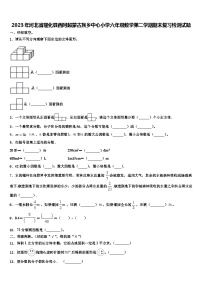 2023年河北省隆化县西阿超蒙古族乡中心小学六年级数学第二学期期末复习检测试题含解析