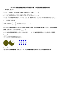 2023年河南南阳内乡县六年级数学第二学期期末检测模拟试题含解析