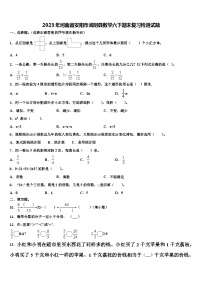 2023年河南省安阳市汤阴县数学六下期末复习检测试题含解析