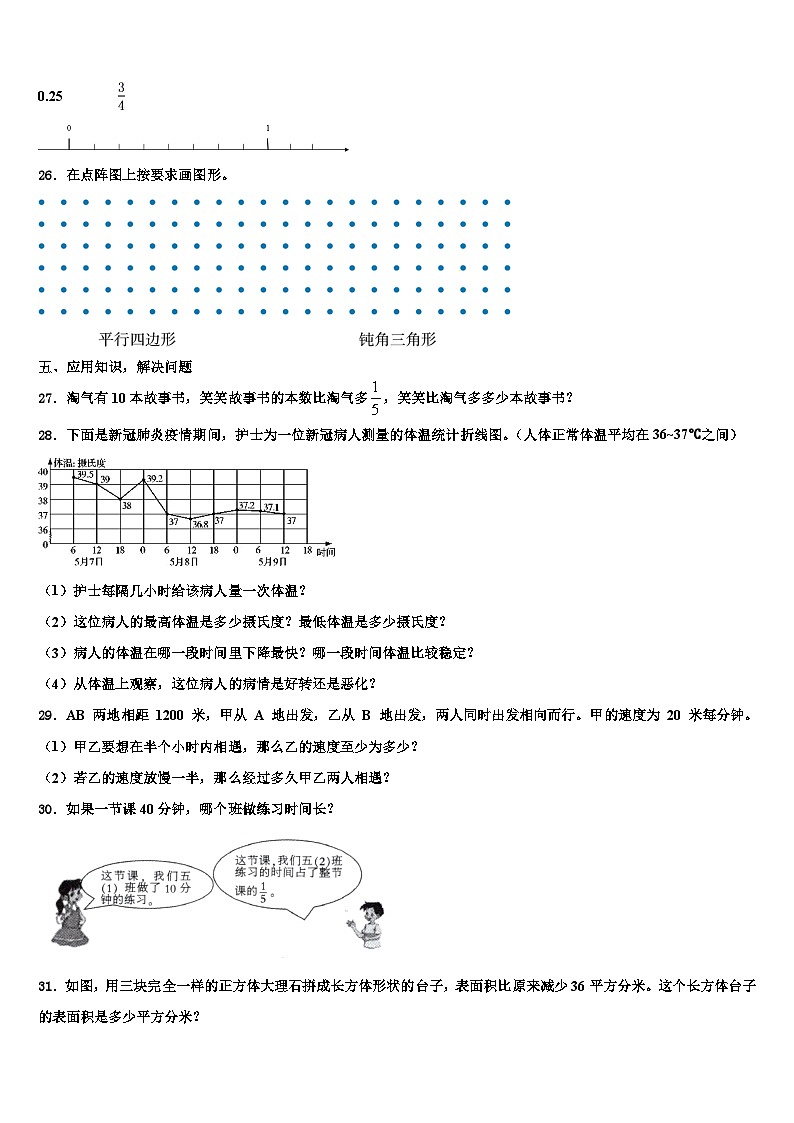 2023年河南省南阳市淅川县数学六年级第二学期期末监测模拟试题含解析第3页
