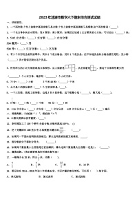 2023年涟源市数学六下期末综合测试试题含解析