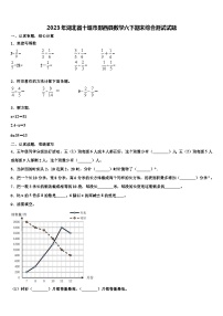 2023年湖北省十堰市郧西县数学六下期末综合测试试题含解析