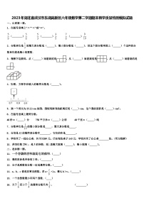 2023年湖北省武汉市东湖高新区六年级数学第二学期期末教学质量检测模拟试题含解析