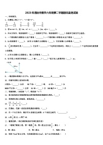 2023年清远市数学六年级第二学期期末监测试题含解析