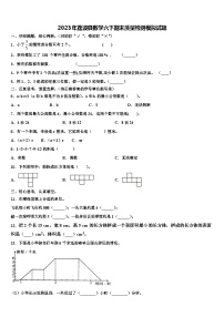 2023年荔波县数学六下期末质量检测模拟试题含解析