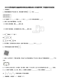 2023年贵州省黔东南南苗族侗族自治州镇远县六年级数学第二学期期末检测试题含解析