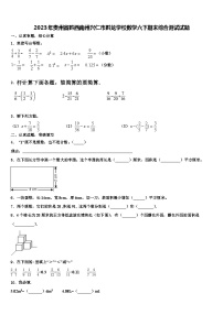 2023年贵州省黔西南州兴仁市黔龙学校数学六下期末综合测试试题含解析