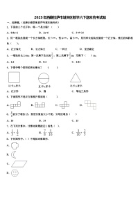 2023年西藏拉萨市城关区数学六下期末统考试题含解析