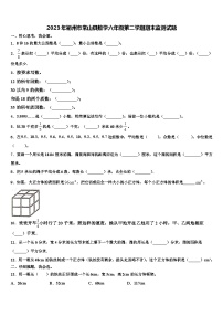 2023年衢州市常山县数学六年级第二学期期末监测试题含解析