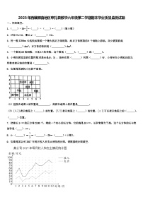 2023年西藏那曲地区申扎县数学六年级第二学期期末学业质量监测试题含解析