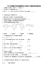 2023年西藏林芝地区察隅县数学六年级第二学期期末联考模拟试题含解析