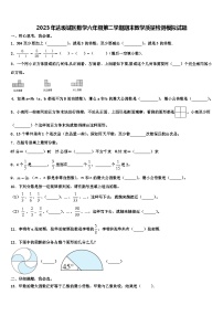 2023年达坂城区数学六年级第二学期期末教学质量检测模拟试题含解析