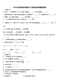 2023年达州市通川区数学六下期末质量检测模拟试题含解析