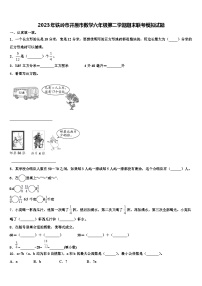 2023年铁岭市开原市数学六年级第二学期期末联考模拟试题含解析