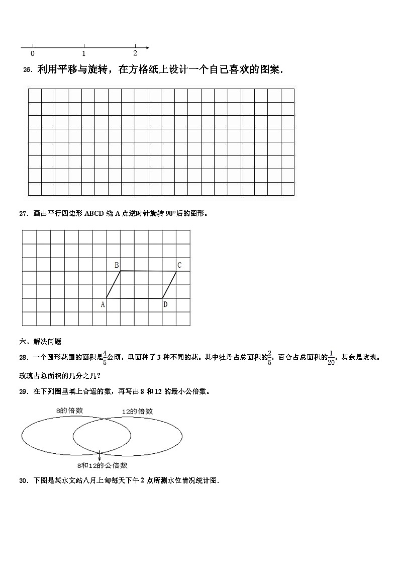 临夏回族自治州康乐县2023年数学六年级第二学期期末教学质量检测模拟试题含解析第3页