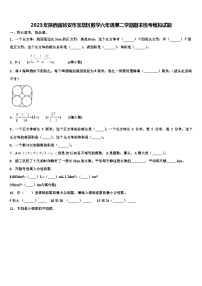 2023年陕西省延安市宝塔区数学六年级第二学期期末统考模拟试题含解析