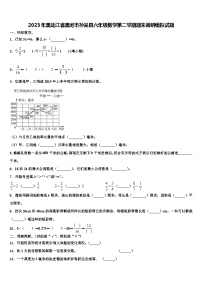 2023年黑龙江省黑河市孙吴县六年级数学第二学期期末调研模拟试题含解析