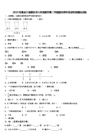 2023年黑龙江省肇东市六年级数学第二学期期末教学质量检测模拟试题含解析