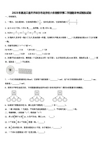 2023年黑龙江省齐齐哈尔市龙沙区六年级数学第二学期期末考试模拟试题含解析