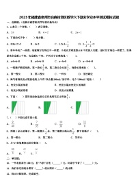 2023年福建省泉州市台商投资区数学六下期末学业水平测试模拟试题含解析