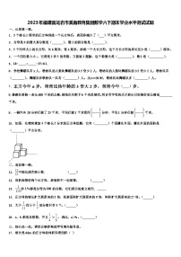 2023年福建省龙岩市溪南教育集团数学六下期末学业水平测试试题含解析