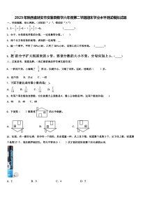 2023年陕西省延安市安塞县数学六年级第二学期期末学业水平测试模拟试题含解析