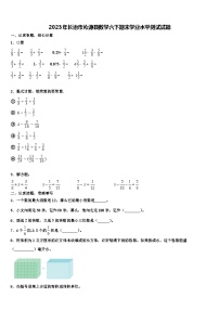 2023年长治市沁源县数学六下期末学业水平测试试题含解析