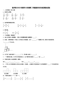 临沭县2023年数学六年级第二学期期末综合测试模拟试题含解析